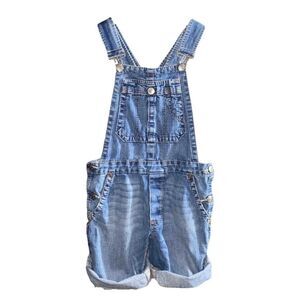 True-religion Women's Blue Dungarees-overalls